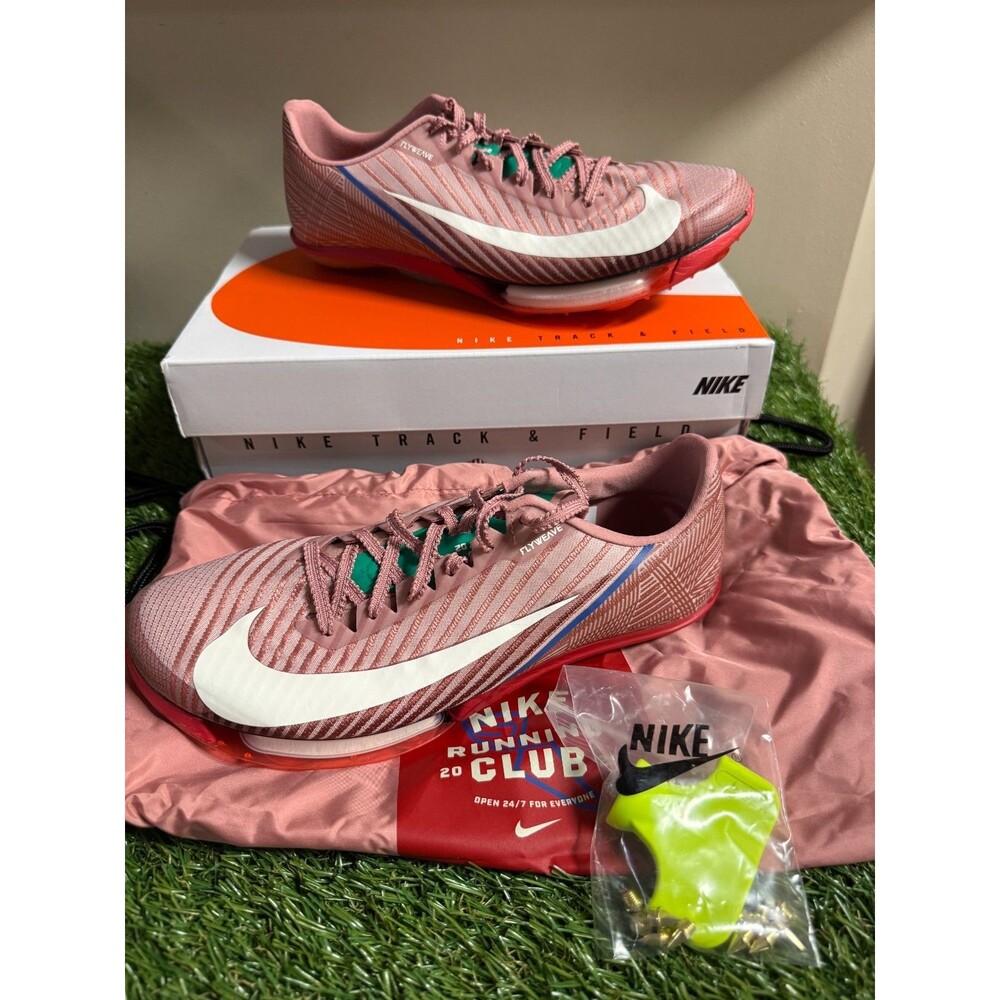 Men Size 15 Nike Air Zoom Maxfly 2 Track Field Spikes Racing HQ2058-600 NEW